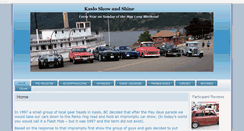 Desktop Screenshot of kasloshowandshine.com